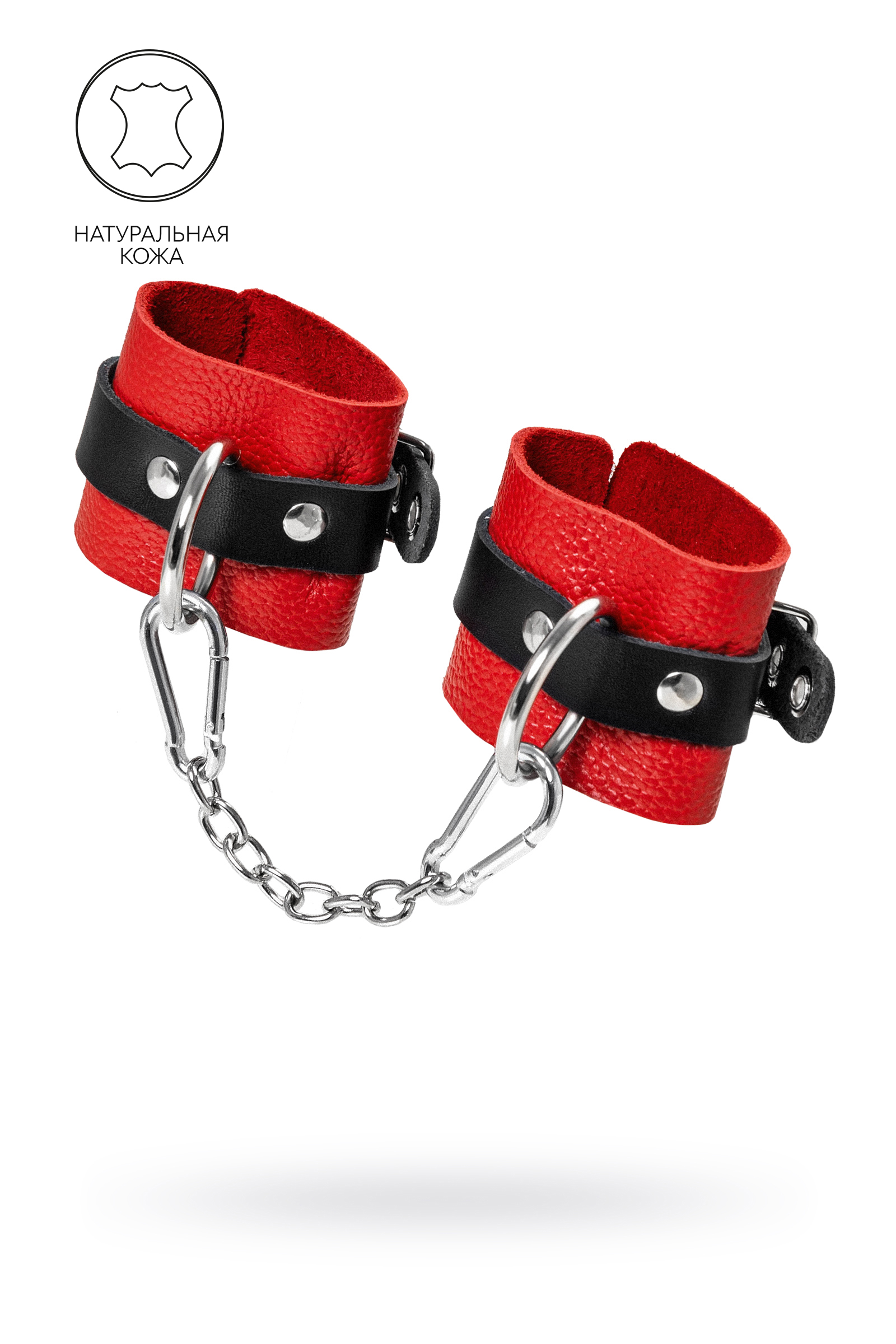 Наручники Pecado BDSM с одним ремешком с люверсами.мягкие