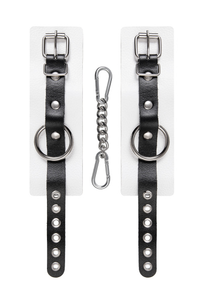 Наручники Pecado BDSM, с одним ремешком с люверсами