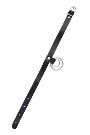 Чокер-ошейник Pecado BDSM, кольцо в кольце