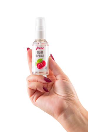 Съедобная гель-смазка Yovee «Ягодное искушение» со вкусом малины и мяты, 50 мл